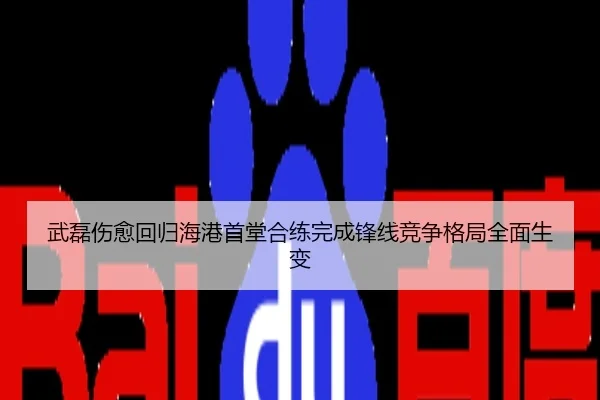 武磊伤愈回归海港首堂合练完成锋线竞争格局全面生变